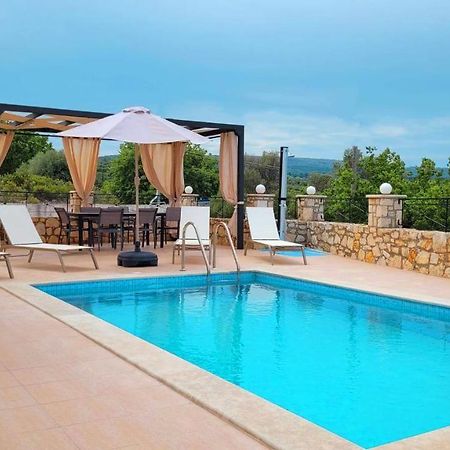 Natural View Villa With Private Pool Skouloúfia Екстериор снимка