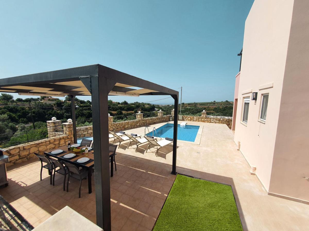 Natural View Villa With Private Pool Skouloúfia Екстериор снимка