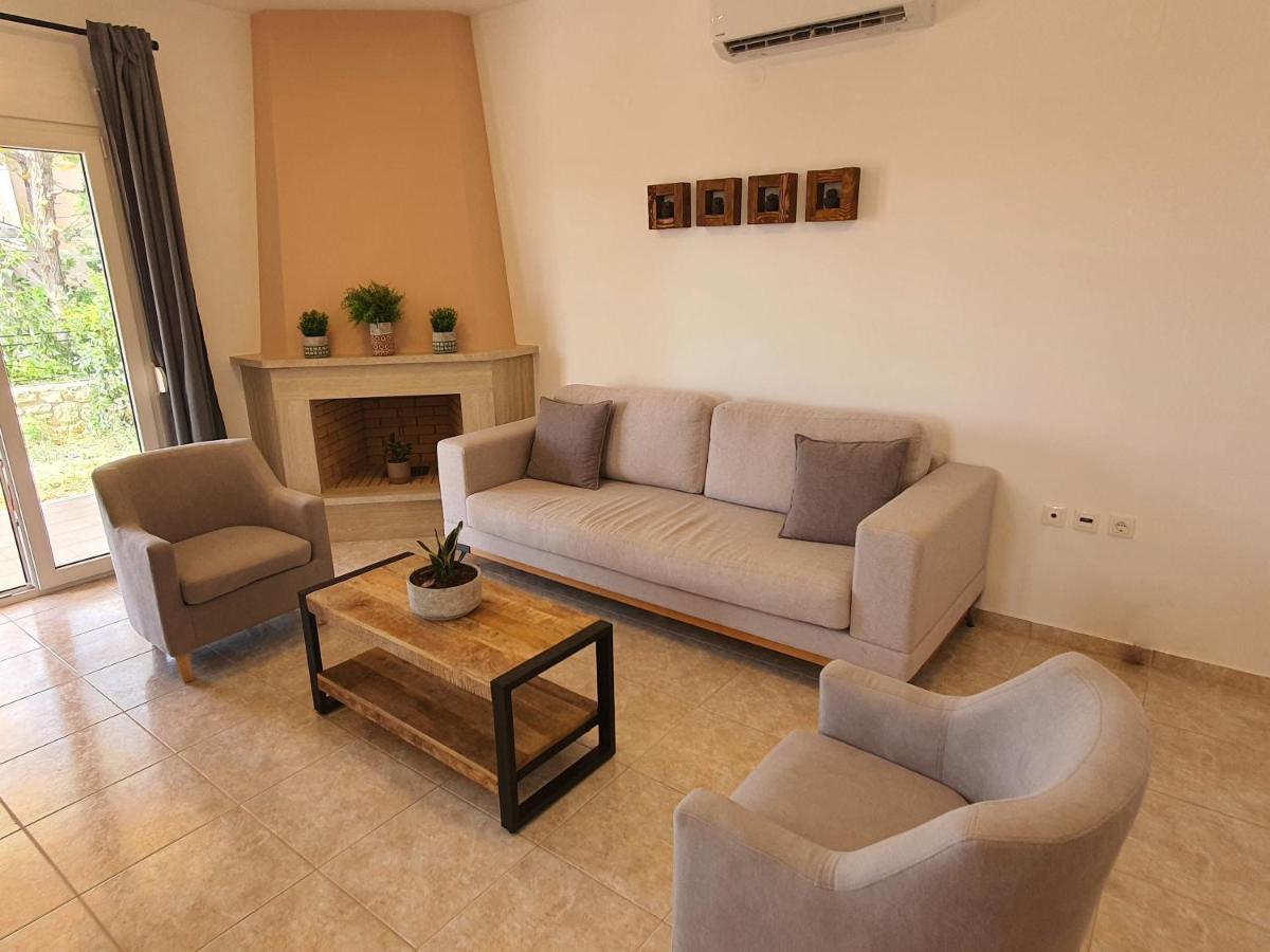 Natural View Villa With Private Pool Skouloúfia Екстериор снимка