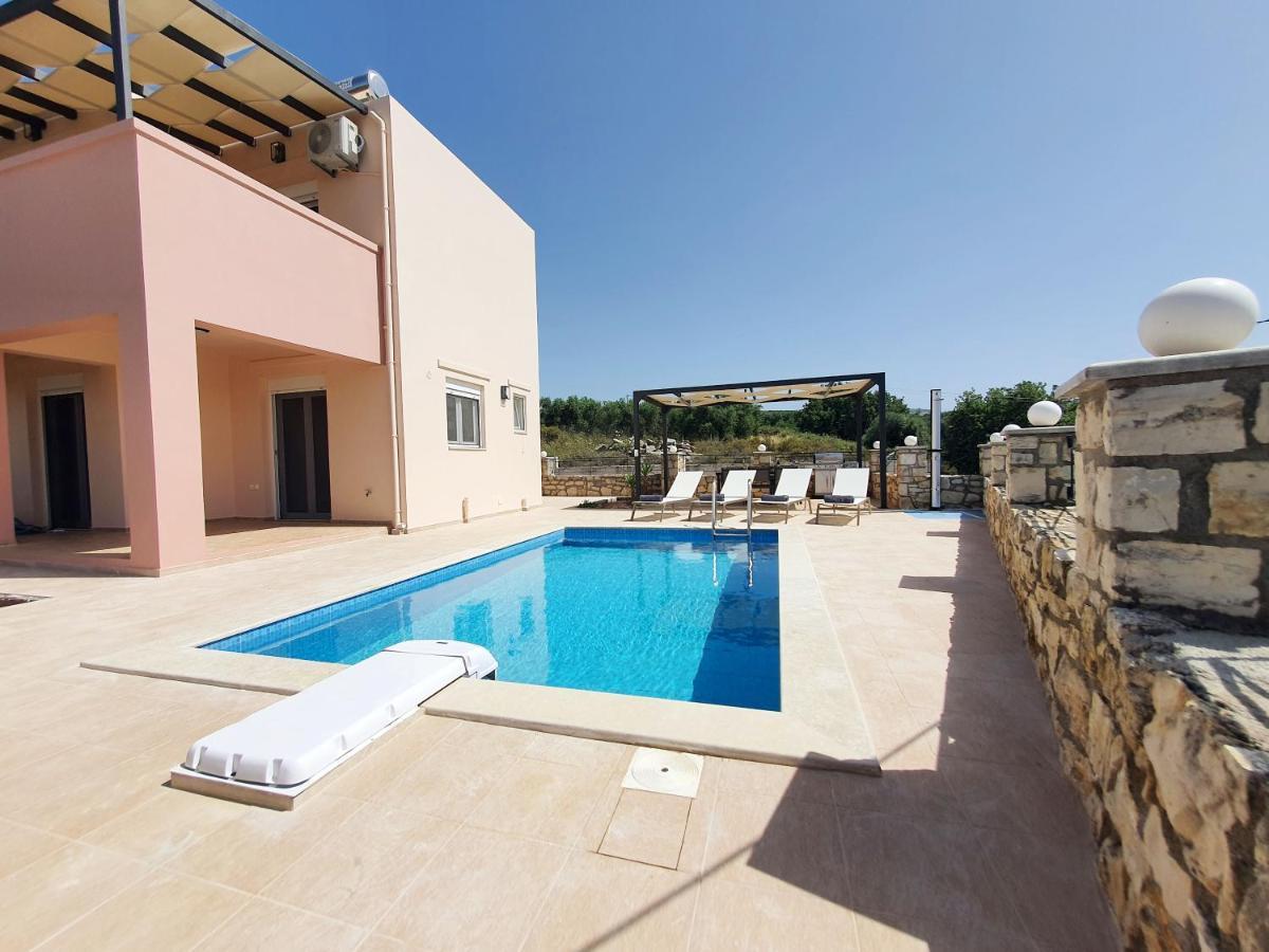Natural View Villa With Private Pool Skouloúfia Екстериор снимка