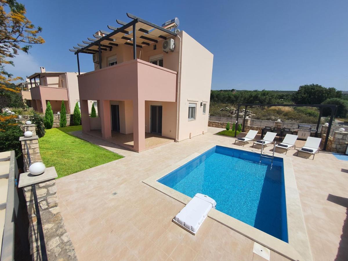 Natural View Villa With Private Pool Skouloúfia Екстериор снимка