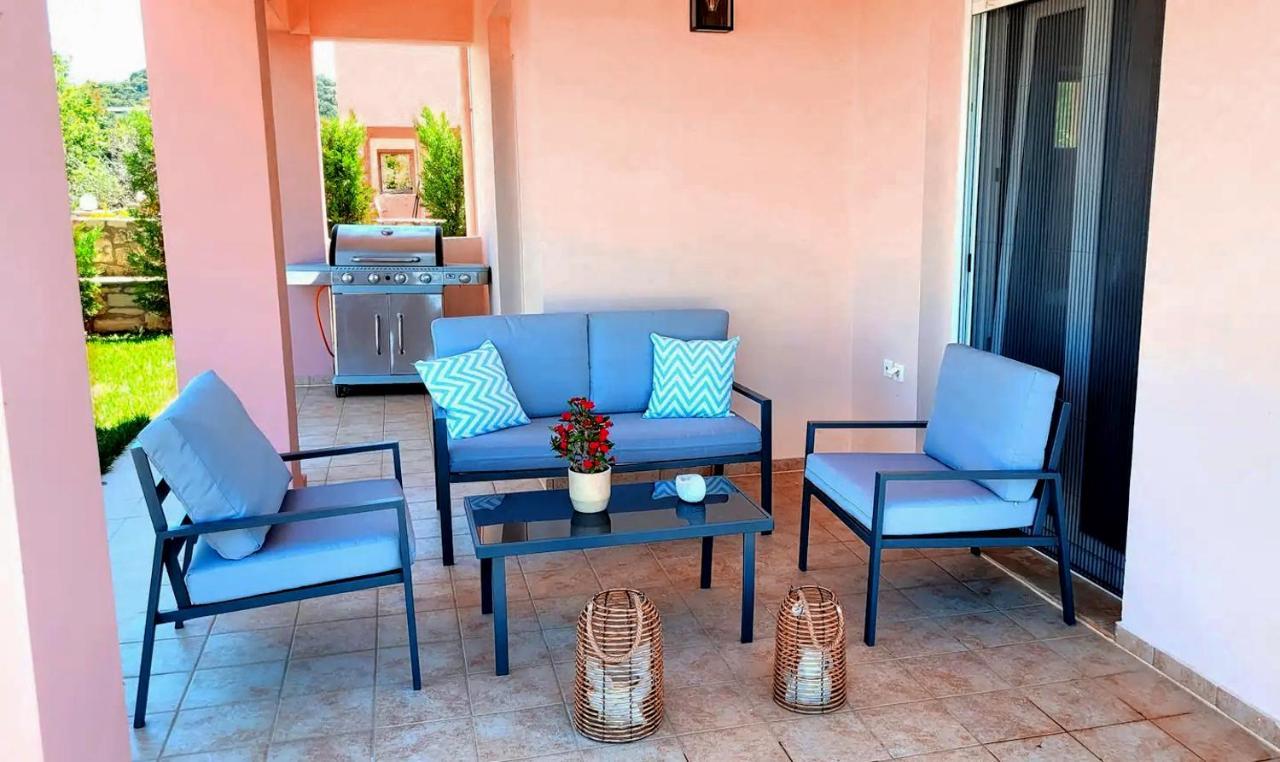 Natural View Villa With Private Pool Skouloúfia Екстериор снимка