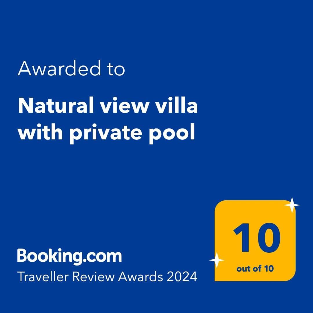 Natural View Villa With Private Pool Skouloúfia Екстериор снимка